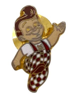 Vintage Bob's Big Boy Burgers Enamel Pin